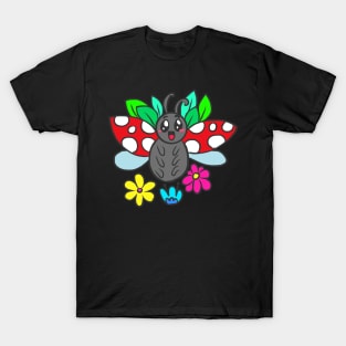 Ladybug Adoniskäfer cockchafer lucky ladybug luck T-Shirt